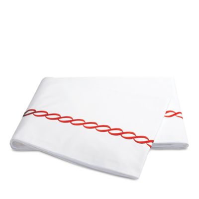 Matouk Classic Chain Flat Sheet, Twin