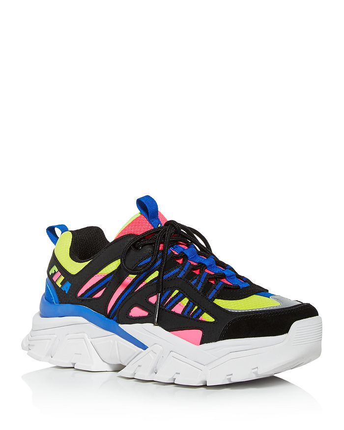 FILA Women s Vitalize Low Top Platform Sneakers Bloomingdale s