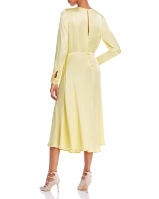 pale yellow summer dress