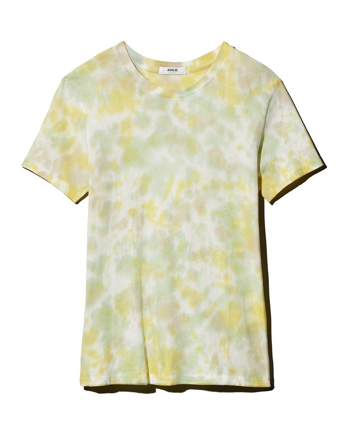 AGOLDE MARIAM TIE-DYED TEE,A7047B