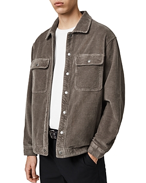 Allsaints Castleford Corduroy Relaxed Fit Overshirt