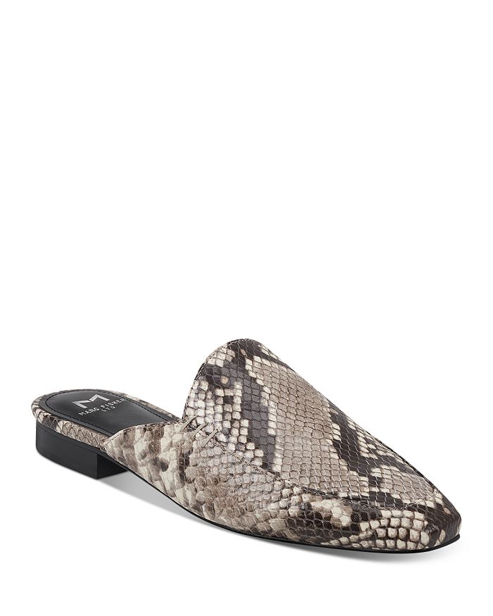 Marc fisher white mules top