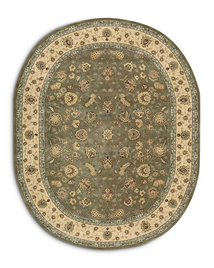 Nourison 2000 2003 Oval Area Rug, 7'6 X 9'6 In Olive