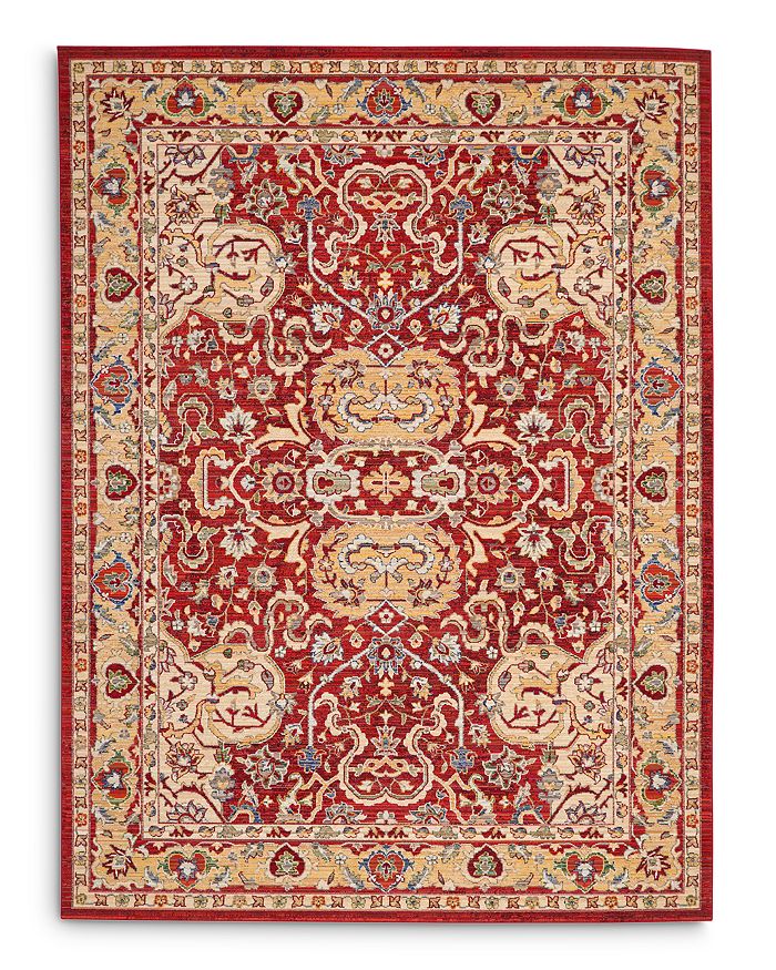 Nourison Majestic Mst04 Area Rug, 8'6 X 11'6 In Red