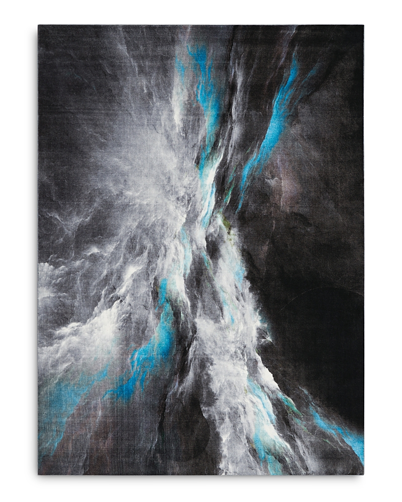 Nourison Le Reve Ler06 Area Rug, 4' X 6' In Charcoal/multi
