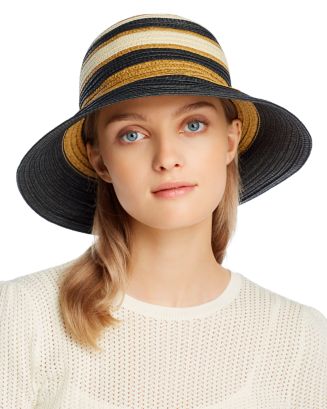 Echo Striped Tall Cloche Hat | Bloomingdale's