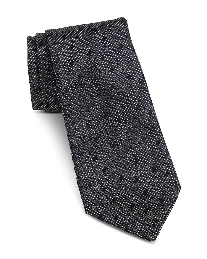 John Varvatos Star USA Fillmore Contrast-Stitched Silk Classic Tie ...