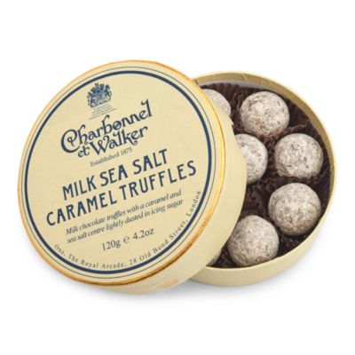 Charbonnel et Walker - Sea Salt Milk Chocolate Truffles, 10 Piece
