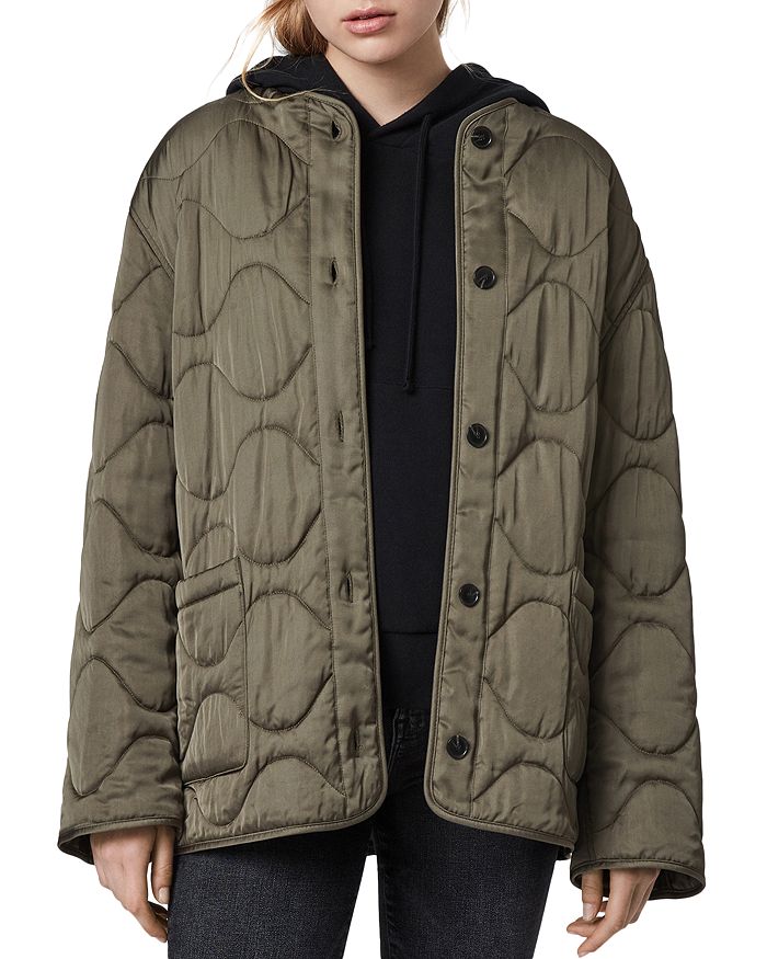 ALLSAINTS TORIN QUILTED COAT,WO030S