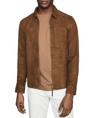 REISS Marlo Suede Jacket | Bloomingdale's