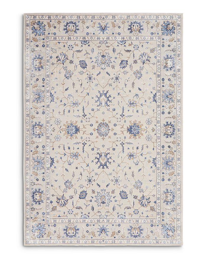Nourison Silky Textures Sly09 Area Rug, 3'11 X 5'11 In Ivory