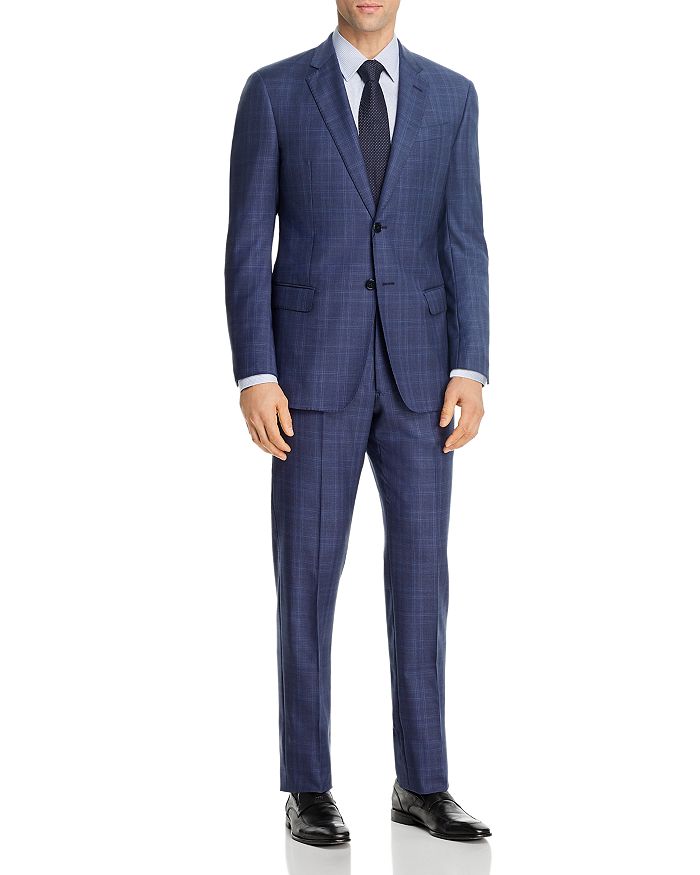 Armani Plaid Classic Fit Suit | Bloomingdale's