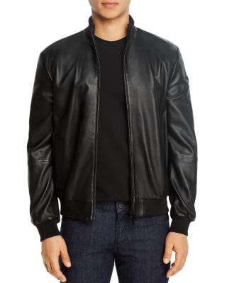 armani leather jackets mens