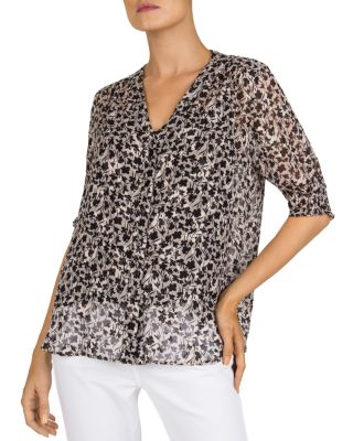 Blouse Tunique Gérard Darel - Taille 38 (2), Blanc, Coton, Style épuré - Occasion Très Bon état