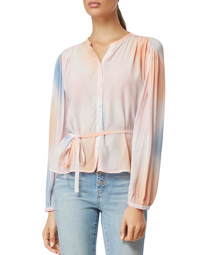 Habitual Nissa Gathered Shoulder Blouse Bloomingdale S