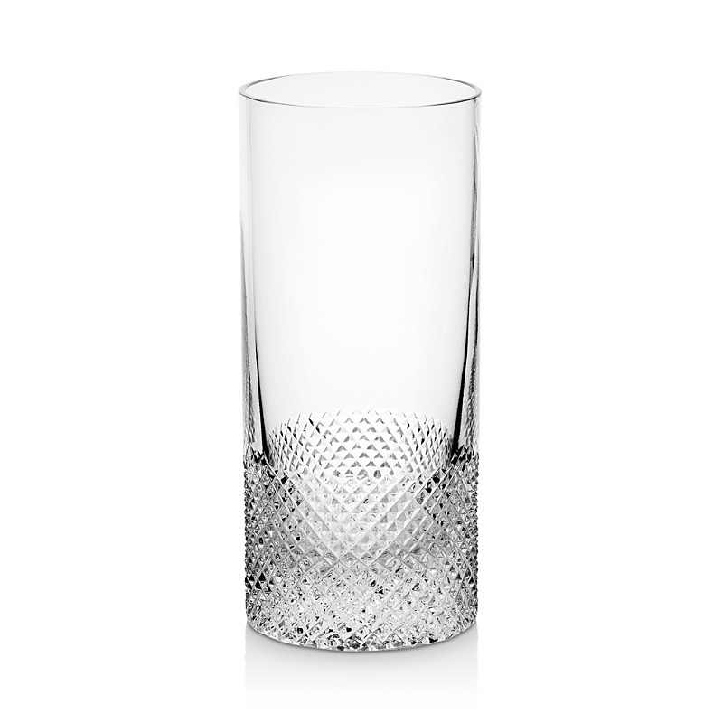 Richard Brendon Diamond Crystal Highball Glass