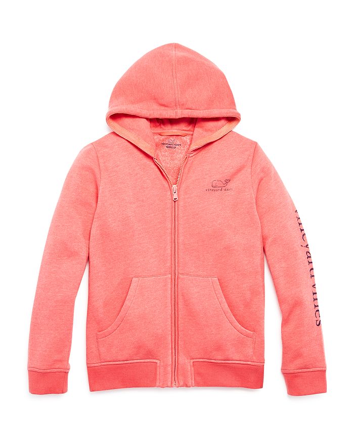 Vineyard Vines Boys' CottonBlend Zip Graphic Hoodie Little Kid, Big