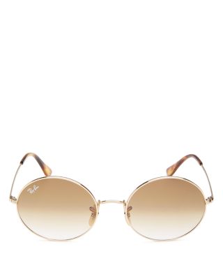 ray ban 54mm round sunglasses