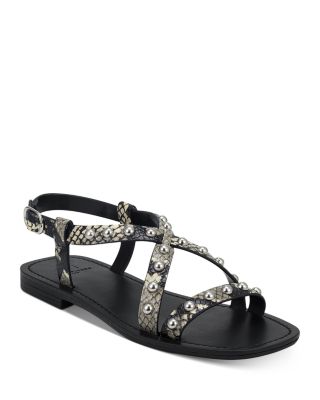 Amaryl studded 2025 clear sandal