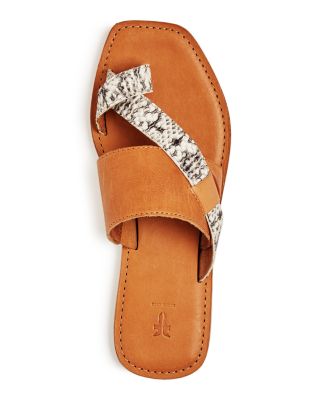 frye flat sandals