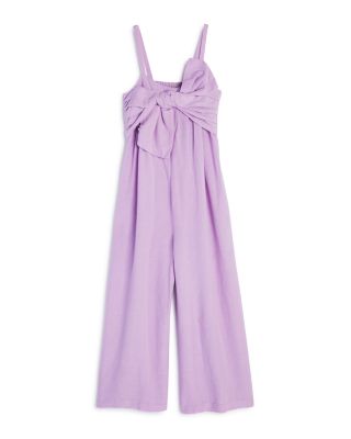bow front jumpsuit