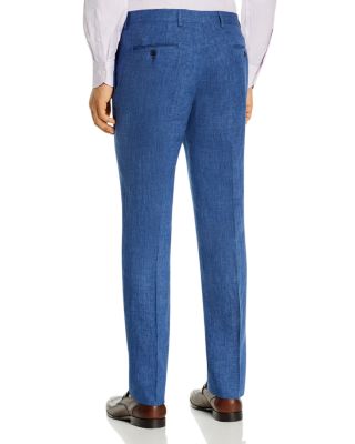 Delave Slim Fit Linen Suit Pants