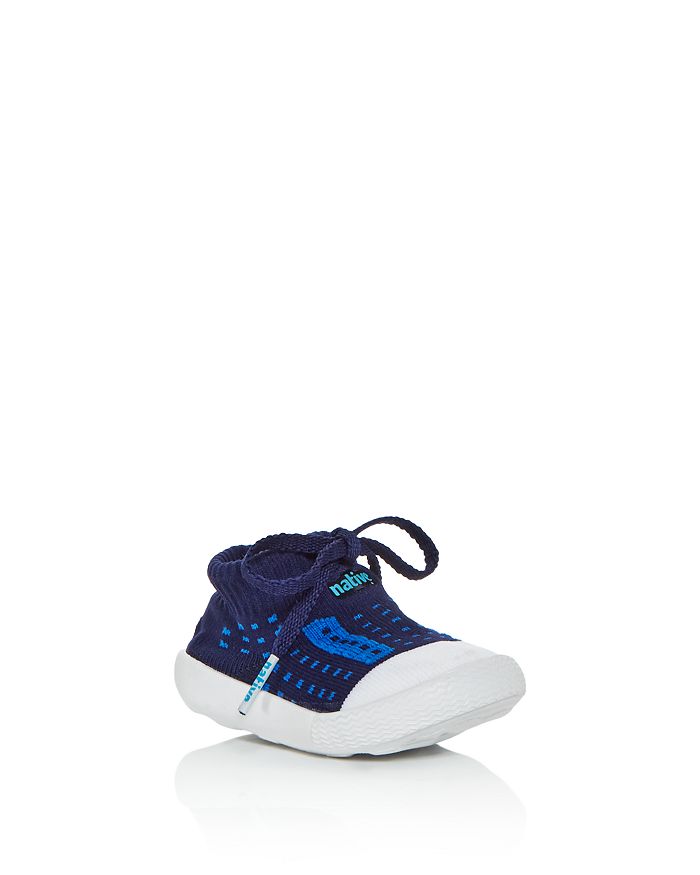 Native Unisex Jefferson Baby Sneakers - Baby In Regatta Blue/shell White