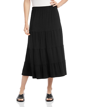 Karen Kane Tiered Midi Skirt