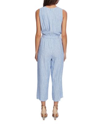 vince camuto denim jumpsuit