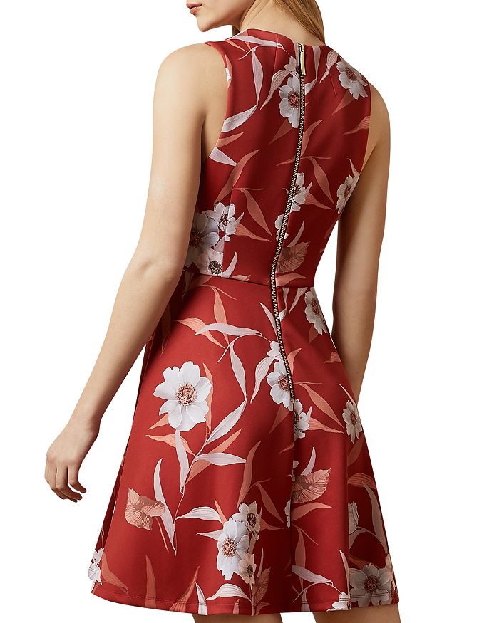 TED BAKER ENYAA CABANA PRINT SKATER DRESS