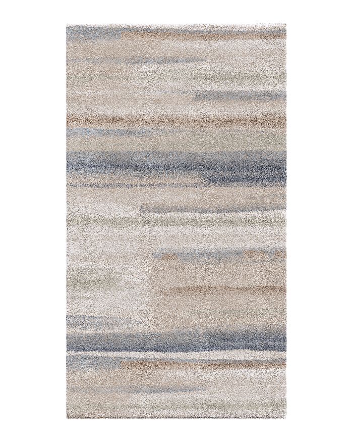 Palmetto Living Orian Next Generation Modern Motion Area Rug, 5'3 X 7'6 In Muted Blue