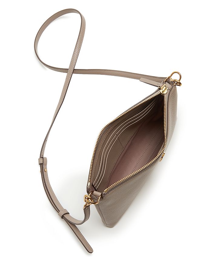 Tory Burch Kira Small Pebbled Leather Topzip Crossbody In Shrub ModeSens