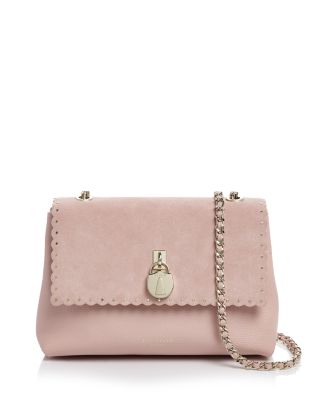 Ted Baker - Margiat Scalloped Mini Leather Crossbody Bag