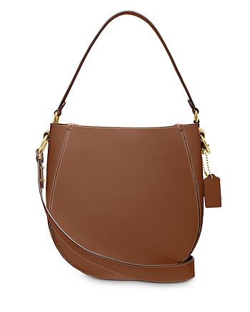 COACH Maddy Small Leather Hobo Shoulder Bag | Bloomingdale's