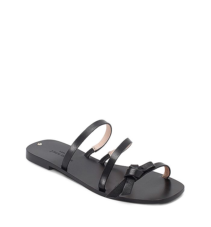 Kate Spade New York Women's Porto Slip On Strappy Sandals In Black