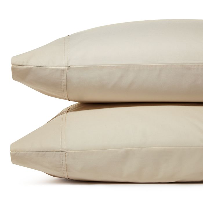 Charisma 400tc Percale Standard Pillowcase, Pair In Almond Milk