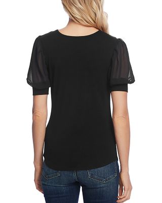 womens black dressy tops