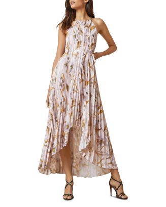 Ted Baker Dixxie Pleated High/Low Maxi Dress | Bloomingdale's