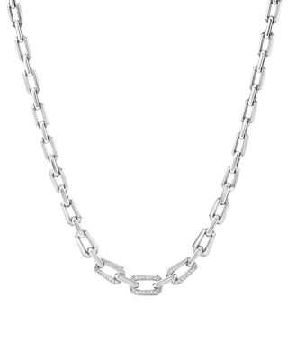 David Yurman - Novella Necklace with Pav&eacute; Diamonds, 16.5"
