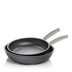 Anolon Accolade Hard-Anodized Precision Forge Skillet Twin Pack, Moonstone - Bloomingdale's Registry_0