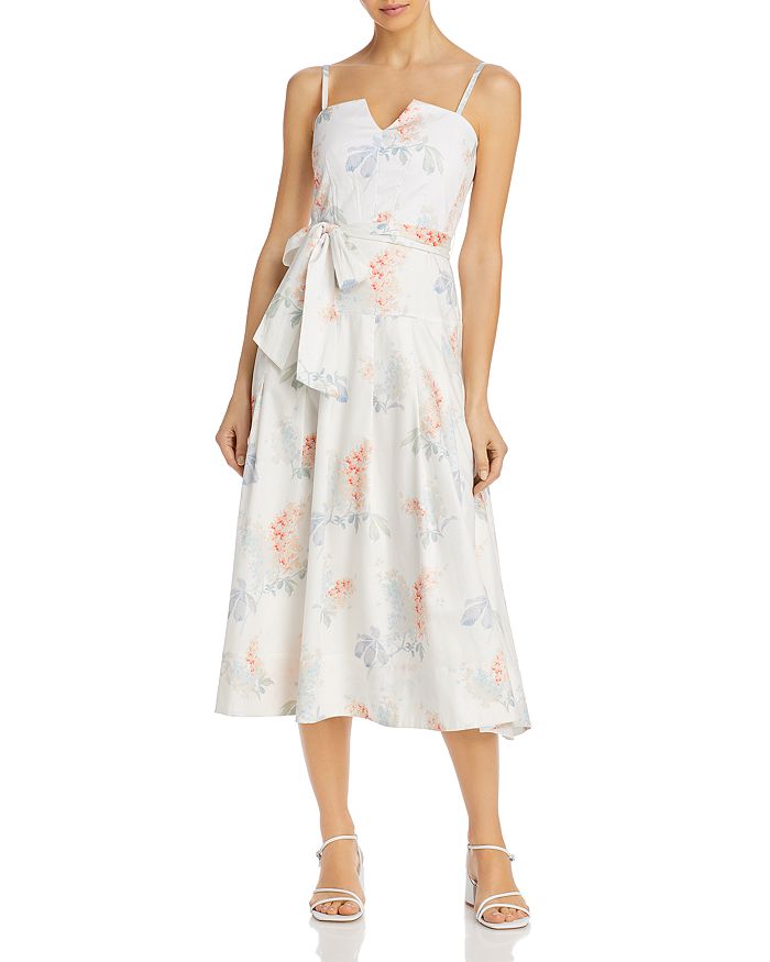 Rebecca Taylor Hydrangea Bow Dress | Bloomingdale's