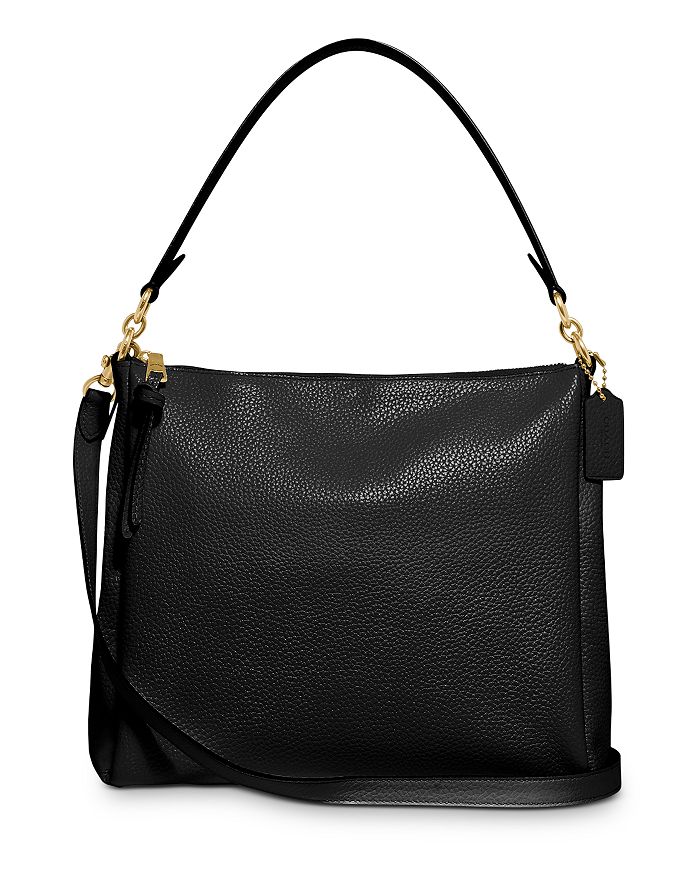 COACH Shay Medium Pebble Leather Shoulder Bag Bloomingdale's