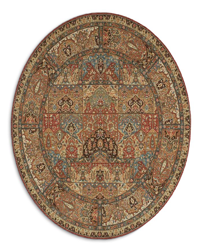 Nourison Living Treasures Li02 Round Area Rug , 7'10 Round In Multicolor