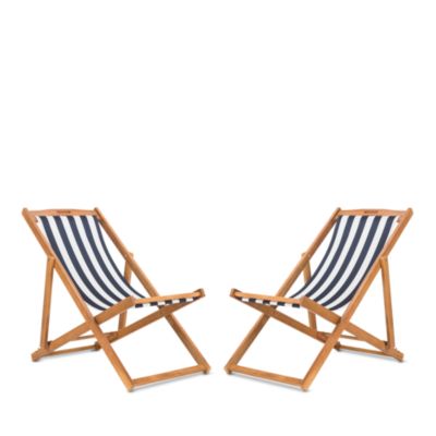 Safavieh - Loren Foldable Sling Chairs, Set of 2