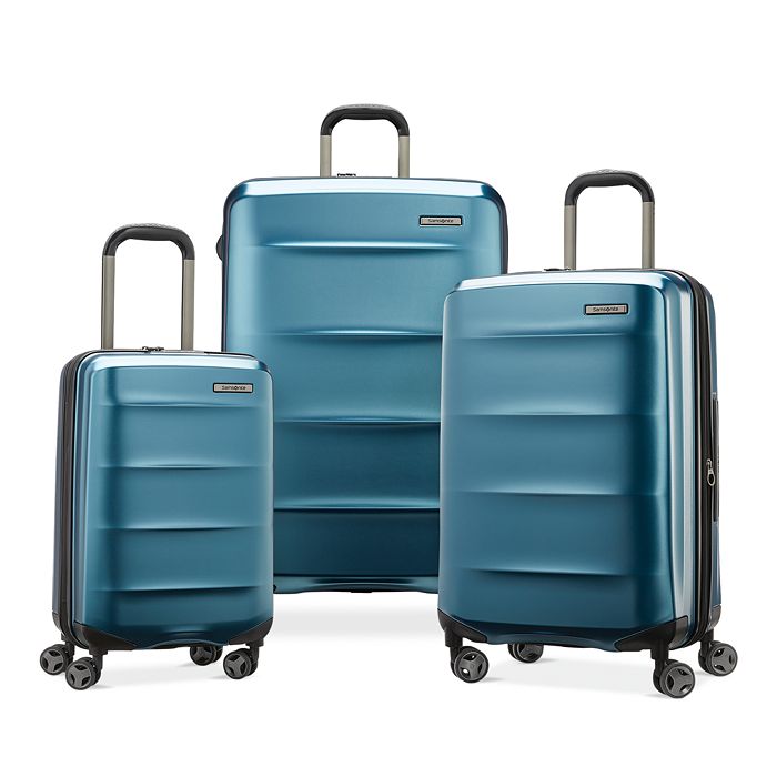 Shop Samsonite Octiv Expandable Medium Spinner Suitcase In Evening Teal