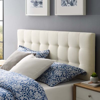 Modway - Lily Upholstered Fabric Headboard, Queen