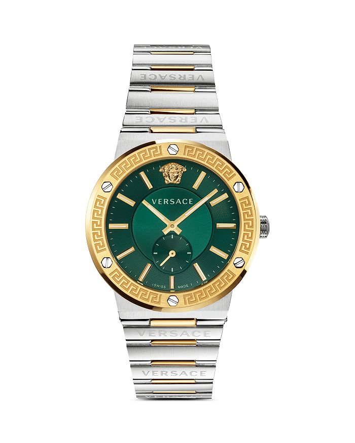 Versace Greca Logo Watch, 41mm | Bloomingdale's