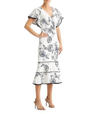 Ralph Lauren Floral Jacquard Dress 
