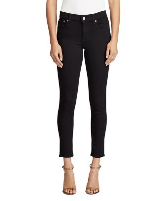 Ralph Lauren Tompkins Super-Skinny Jeans in Black | Bloomingdale's