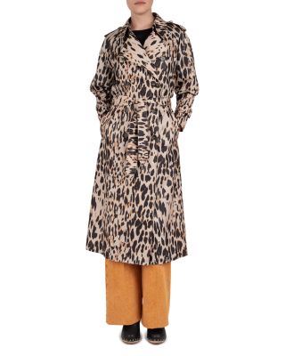 gerard darel leopard print coat